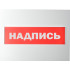 Сменное табло 'Пожарный сухотруб' для светоуказателя Молния