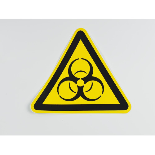 Знак W16 'Осторожно. Биологическая опасность' 200х200х200 мм