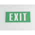 Знак B32 'Exit' на самоклеящейся несветящейся пленке, 200х100 мм