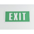 Знак B32 'Exit' на самоклеящейся несветящейся пленке, 200х100 мм