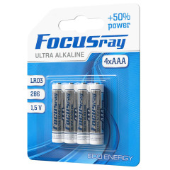 Батарейка FOCUSray LR03/BL4 Ultra Alkaline ААА 1/12/144 (4 шт)