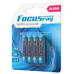 Батарейка FOCUSray LR03/BL4 Super Alkaline 1/12/144