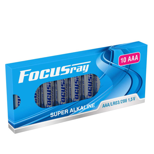 Батарейка FOCUSray LR03/BOX10 Super Alkaline 1/24/48
