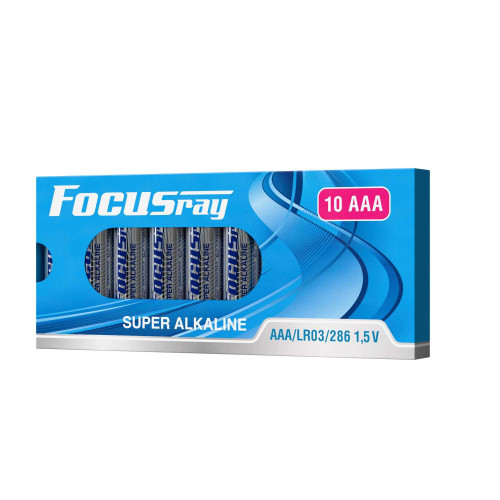 Батарейка FOCUSray LR03/BOX10 Super Alkaline 1/24/48