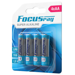 Батарейка FOCUSray LR6/BL4 Super Alkaline 1/12/144