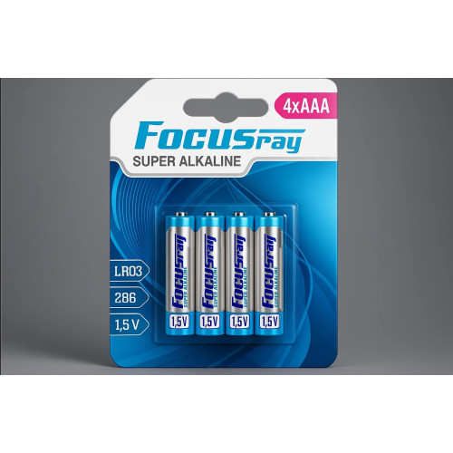 Батарейка FOCUSray LR6/BL4 Super Alkaline 1/12/144