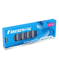 Батарейка FOCUSray LR6/BOX10 Super Alkaline АА 1/24/48