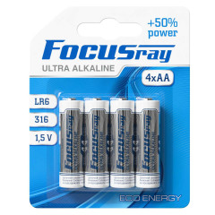 Батарейка FOCUSray LR6/BL4 Ultra Alkaline 1/12/144