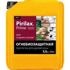 Огнебиозащитная пропитка для древесины Биопирен Pirilax-Prime (5,5 кг)