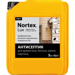 Антисептик для древесины, бетона, камня, кирпича Нортекс-Люкс (Nortex-Lux) (5 кг)