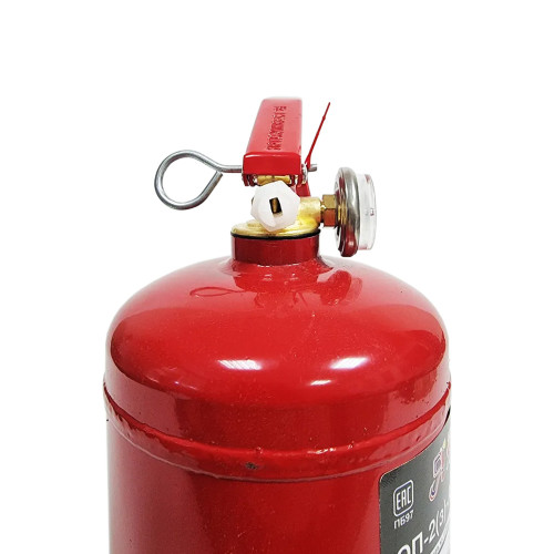 Огнетушитель порошковый ОП-2(з)-ABCE (0,7А, 21В, С, Е) (ЗПУ латунь) Ярпожинвест