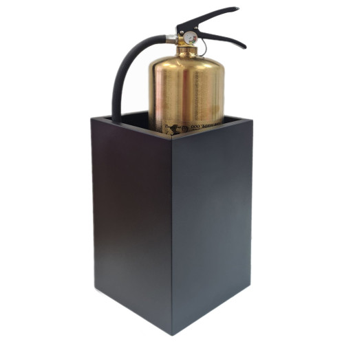 Подставка для огнетушителя П-15 черная