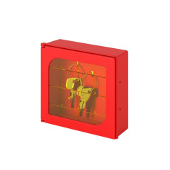Ключница для 3 ключей Kibox 82301 с окошком из безопасного стекла