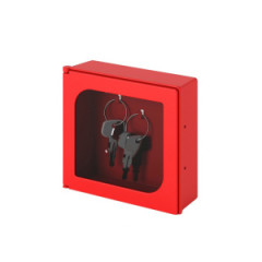 Ключница для 3 ключей Kibox 82301 с окошком из серого пластика