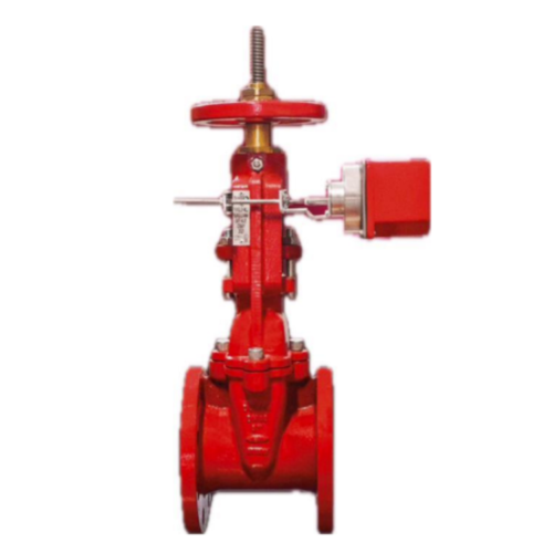 Задвижка фланцевая T-1450 с концевыми выключателями DOSY DN150, 16 Bar, 250 Psi (Duyar)