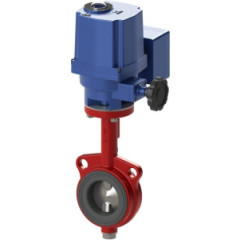 Затвор дисковый с электроприводом Зт 80/1,6(Э220М)-Ф.УЗ.1-