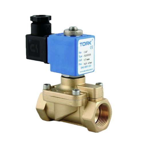 Клапан соленоидный отсечной TORK S1010 (T-GP) - Ду25, 220В