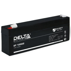 Аккумуляторная батарея Delta DT 12022 (12В 2,2Ач) 178х35х66 мм