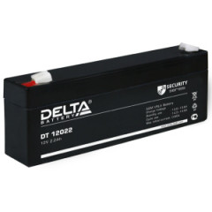 Аккумуляторная батарея Delta DT 12022 (12В 2,2Ач) 178х35х66 мм