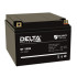Аккумуляторная батарея Delta DT 1226 (12В 26Ач) 167х175х126 мм