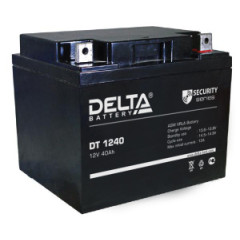 Аккумуляторная батарея Delta DT 1240 (12В 40Ач) 198х166х170 мм