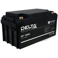 Аккумуляторная батарея Delta DT 1265 (12В 65Ач) 350х167х179 мм