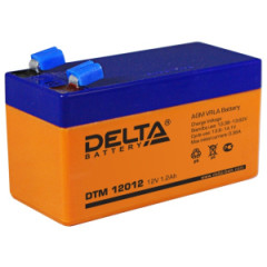 Аккумуляторная батарея Delta DTM 12012 (12В 1,2Ач) 97х43х52 мм