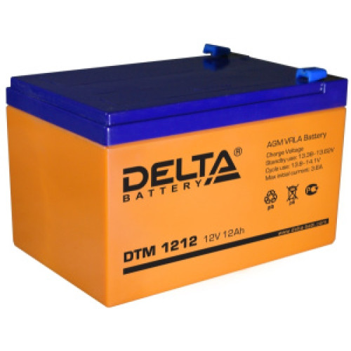 Аккумуляторная батарея Delta DTM 1212 (12В 12Ач) 151х98х101 мм