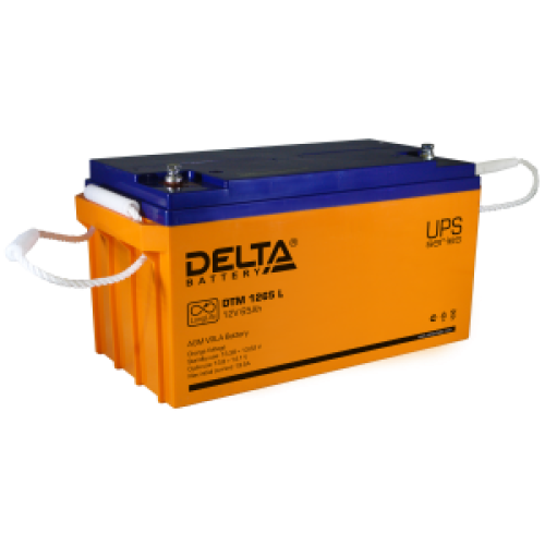 Аккумуляторная батарея Delta DTM 1265 L (12В 65Ач) 350х167х179 мм