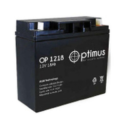 Optimus OP 1218 (12В 18Ач) 182х76х167 мм Аккумуляторная батарея