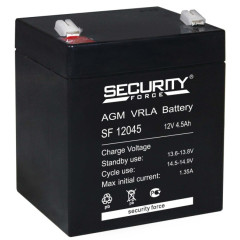 Аккумуляторная батарея Security Force SF 12045 (12В 4,5Ач) 90х70х101 мм